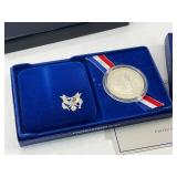 1994 & 1986 Commemorative Silver Dollars