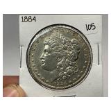 1884 Morgan Silver Dollar