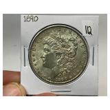 1890 Morgan Silver Dollar