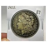 1902 Morgan Silver Dollar
