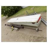 Commercial Metal, Insulated Overhead Garage Door, Used - 10
