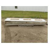 Commercial Metal, Insulated Overhead Garage Door, Used - 10