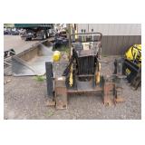 Cat Model BH30 Universal Mount Skid Loader Backhoe Attachment