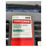 Craftsman 12 Piece Deep Impact Socket Set