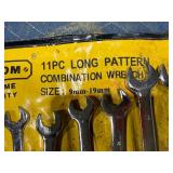 11 Piece Long Pattern Metric Wrench Set