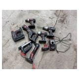 Craftsman 19.2 Volt Cordless Tools With Charger & 2 Batteries