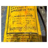 5 Piece Box End Ratchet Wrench Set