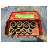 3/4" Drive Air Impact Socket Set