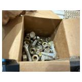 Metal Bolt Bin & Everything in It - 34" x 42"