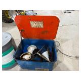 Electric Parts Cleaner & 1/2 Pail Parts Cleaner