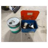 Electric Parts Cleaner & 1/2 Pail Parts Cleaner