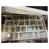 2 Plastic Tool Boxes & Contents 14" x 34" x 13" Tall