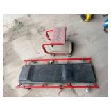 Rolling Shop Cart & Creeper