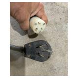 2 Heavy Extension Cords/Adaptors