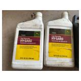 2 Quarts John Deere Hy-Gard Oil & 48oz Briggs & Stratton 4-Cycle Oil