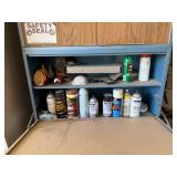 Blue Streak Metal Cabinet & Contents