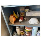 Blue Streak Metal Cabinet & Contents