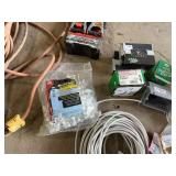 Extension Cord, Wire, Ratchet Strap & Electrical Supplies