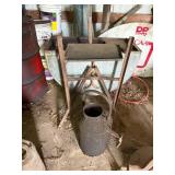 Antique Washing Machine & Milk Can