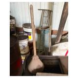 Antique Washing Machine & Milk Can