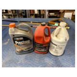 Full Stihl Bar & Chain Oil, 1/2 Full Antifreeze