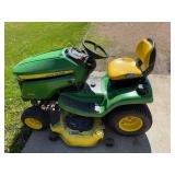 John Deere X360 Riding Lawn Mower with 48-Inch Cutting Deck