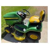 John Deere X360 Riding Lawn Mower with 48-Inch Cutting Deck