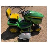 John Deere X360 Riding Lawn Mower with 48-Inch Cutting Deck