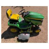 John Deere X360 Riding Lawn Mower with 48-Inch Cutting Deck