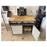 Sears Craftsman 10" Radial Arm Saw with Accessories