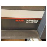 Sears Craftsman 10" Radial Arm Saw with Accessories