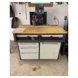 Sears Craftsman 10" Radial Arm Saw with Accessories