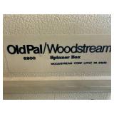 Old Pal Woodstream Bass Boss Spinner Box with Assorted Fishing Lures