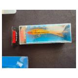 Fishing Tackle Box Set with Assorted Lures and Carry Bag