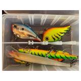 Collection of Assorted Fishing Lures with Storage Case