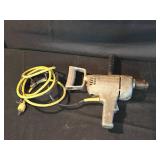 Used Heavy-Duty Electric Drill with Side Handle