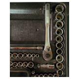 Comprehensive Craftsman Socket and Wrench Tool Set with Case