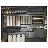 Comprehensive Craftsman Socket and Wrench Tool Set with Case
