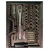 Used Craftsman 75 Pc. Mechanics Tool Set with Storage Case