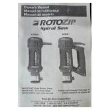 Rotozip Spiral Saw SCS01 with Accessories and Original Box