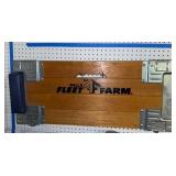 Mills Fleet Farm Wooden Platform Dolly with Metal Reinforcements