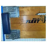 Mills Fleet Farm Wooden Platform Dolly with Metal Reinforcements