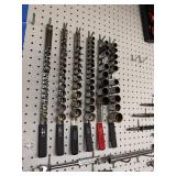 Extensive Set of Ratcheting Tie-Downs and Socket Wrenches