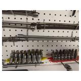 Extensive Set of Ratcheting Tie-Downs and Socket Wrenches