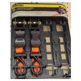 Extensive Set of Ratcheting Tie-Downs and Socket Wrenches