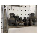 Extensive Set of Ratcheting Tie-Downs and Socket Wrenches