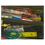 Vintage Tool Box with Assorted Hand Tools