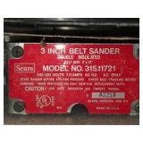 Craftsman 3 Inch Belt Sander with Carrying Case
