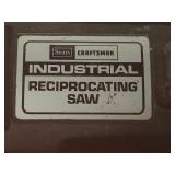 Craftsman Industrial Reciprocating Saw with Case and Blades