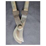 Set of 2 Heavy-Duty Hand Pruning Shears with Metal Blades